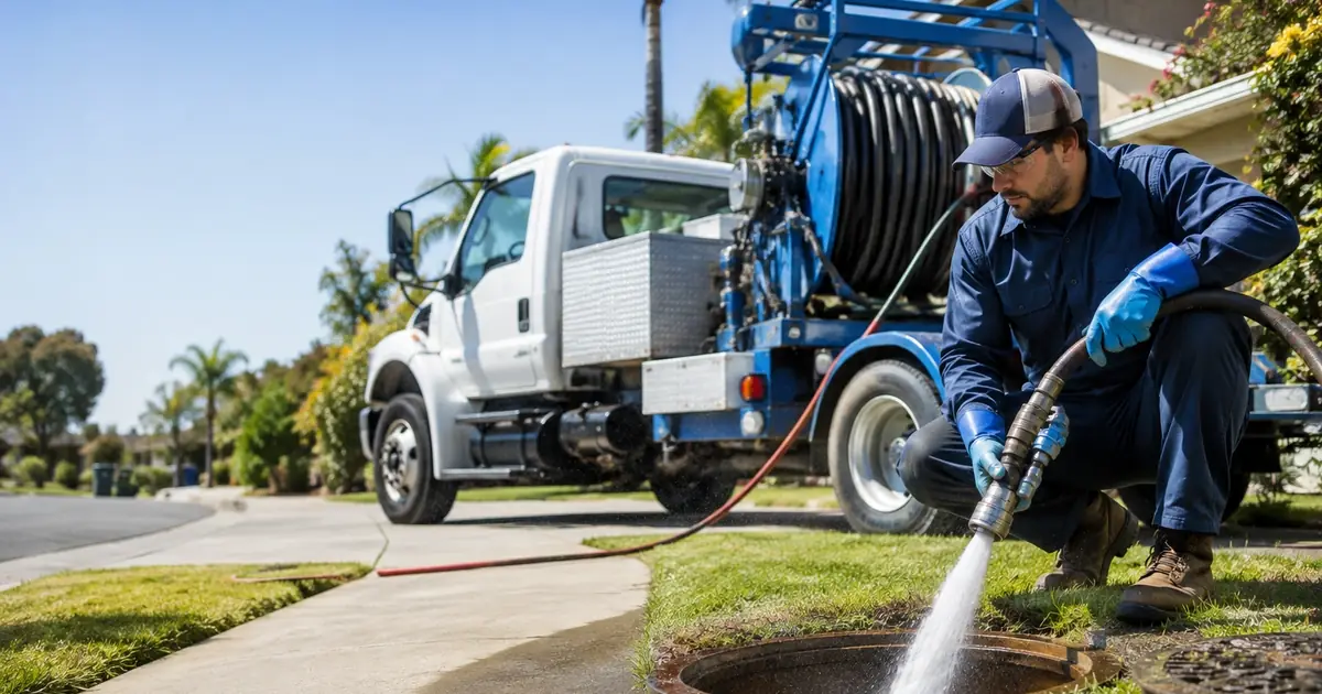 Hydro jet sewer cleaning Byron