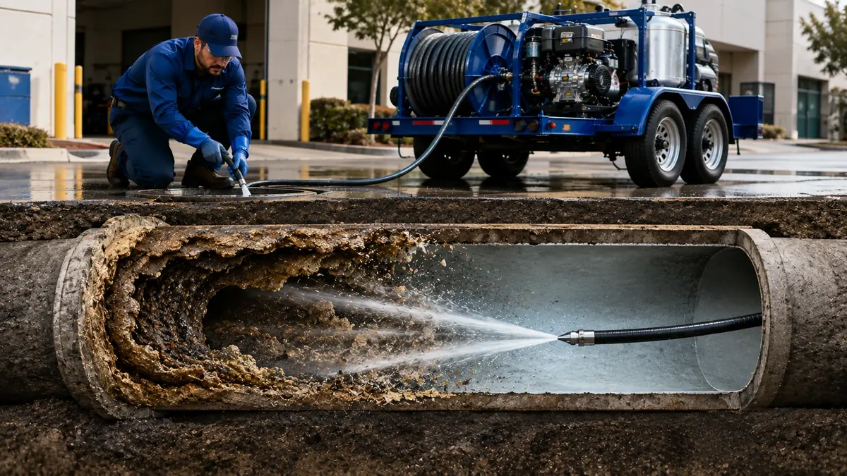 Sewer Pipe Descaling in Byron
